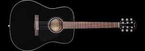 Акустическая гитара Fender CD-60 Dreadnought V3, Walnut Fingerboard, Black w/ Case