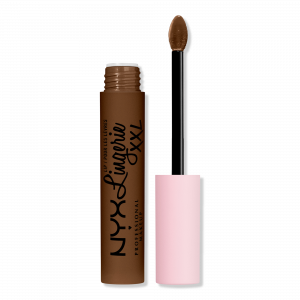 Жидкая матовая помада Lip Lingerie XXL, стойкая NYX Professional Makeup, Goin' Desnuda (chocolate brown)