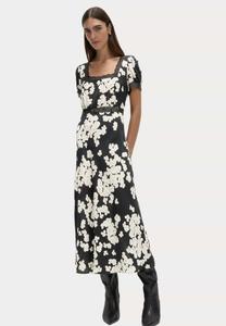 Платье Marks & Spencer Day dress, Pink/Black/Pink