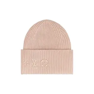 Женская шапка Louis Vuitton, телесно-розовый