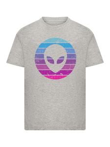 Рубашка F4NT4STIC Alien Kopf, пятнистый серый