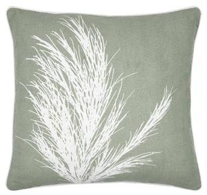 Декоративная подушка STOF CORALIA, зеленый - натуральное волокно - 40 x 2 x 40 см