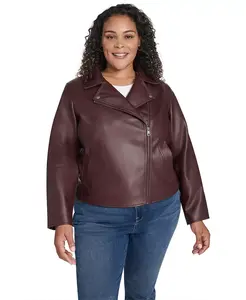 Мотоциклетная куртка больших размеров с длинным рукавом Levi's, красный