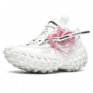 MVA Кроссовки Anti Slip Wear Resistant Low Top Chunky Sneakers Unisex Dopamine Dressing Pink