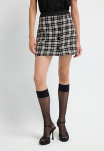 Юбка adL A-line skirt, Plaid Black /Black