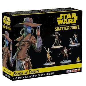 Миниатюра Star Wars: Shatterpoint - Fistful of Credits - Cad Bane Squad Pack