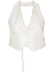 Manokhi жилет Uma, нейтральный цвет