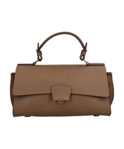 Кожаная сумка с откидной ручкой Inter-Chaussures Select, цвет Br