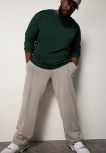 Топ с длинными рукавами STHUGE, темно-зеленый