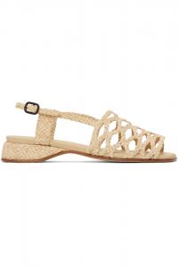 Сандалии Alzira из рафии Hereu, цвет natural