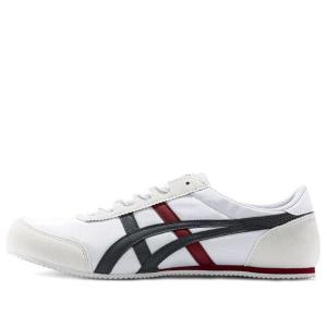 Кроссовки track trainer красные Onitsuka Tiger, белый