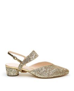 Женские сандалии Gatsby Glitter Elsie с V-образным вырезом и блестками Alterre, Gatsby glitter