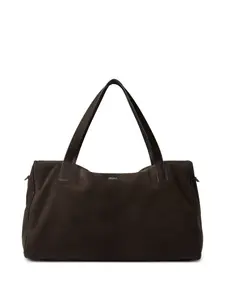 Дорожная сумка с логотипом Zegna, коричневый