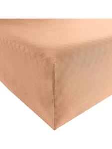 Estella Односпальная трикотажная простыня песочного цвета