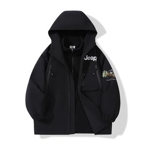 Школьная куртка Jeep, черная