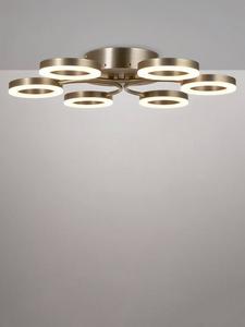 Потолочный светильник Boyd 6 Arm Semi Flush John Lewis, Brass