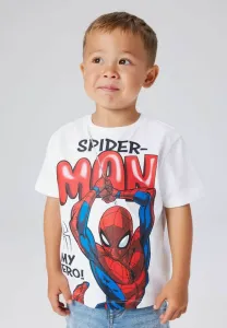 Футболка nmmmarvin с принтом паука Name It, Bright White