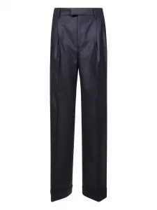 Плиссированные брюки палаццо Berwich, синий