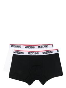 Moschino комплект боксеров с логотипом, черный