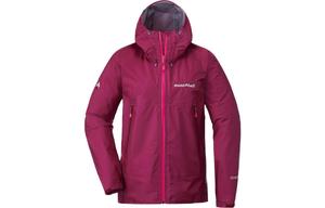 MONTBELL Штормовой боевой корабль Ветровка Женская, CLART Deep Fuchsia