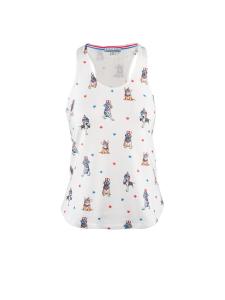 Пижамная рубашка PJ Salvage Star Spangled, Mixed Colors/Off White