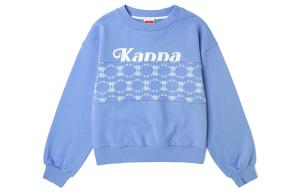 Свитшот Women's Crew Neck Moderate Regular Kappa, светло фиолетовый синий-8001