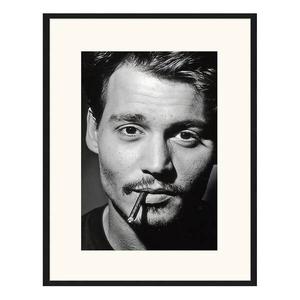 Картина Any Image Johnny Depp, 73x93x2,5 см, черный