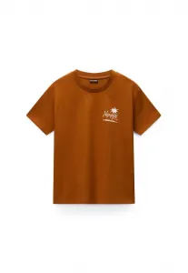 Футболка с принтом сурьмы Napapijri, Sugar Almon