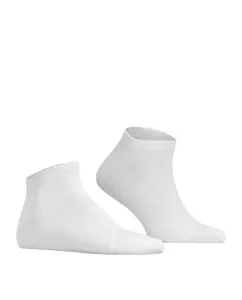 Мужские однотонные плоские носки до щиколотки Falke, белый