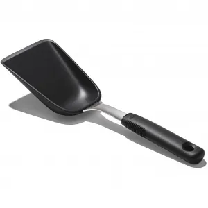 Сервировочная ложка OXO Good Grips (1 шт.) Лопатка для сковороды Жаропрочный нейлон, серый