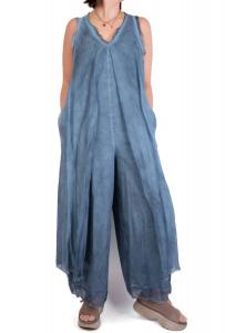 Многослойный комбинезон в синем цвете Sanctamuerte