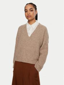 Пуловер свободного кроя Gestuz, бежевый