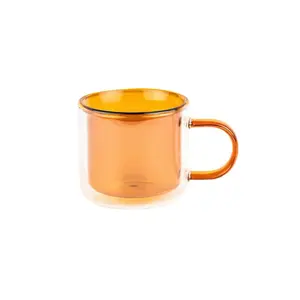 Стакан для капучино с двойными стенками и ручкой , 250 мл CHiATO