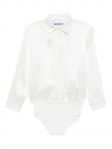 Шелковая рубашка на пуговицах Medeea