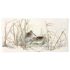 Gien Sologne Тарелка прямоугольная, маленькая, 19,3 х 10 см Gien Fayencerie, красочный