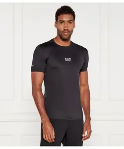 Футболка Slim fit Ea7, черный