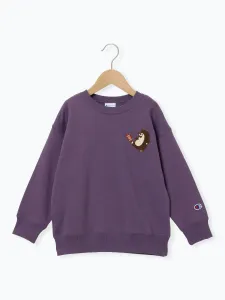 Толстовка Sagara с вышивкой Samansa Mos2 Lagom, цвет Purple