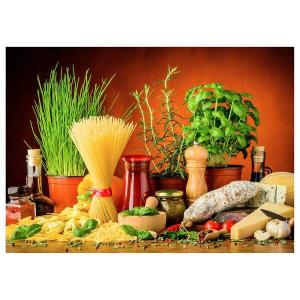 Картина на холсте A.S. Création Italian Cooking цвет orange/gelb