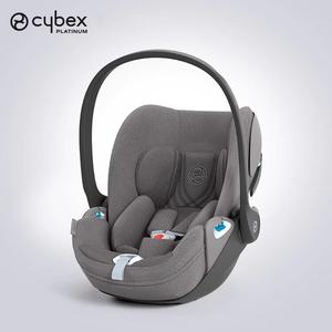 Cybex Cloud Q Newborn Baby Car Seat Z Plus, детское автокресло с функцией откидывания, T-ISIZE Plus, Phantom Grey