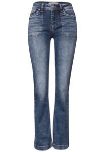 Джинсы Bootcut STREET ONE, Blue Denim