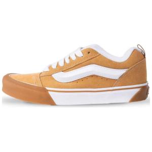 Кроссовки Vans Knu Skool Skateboarding Shoes Men Low-top Yellow, желтый