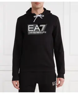 Толстовка Regular fit Ea7, черный