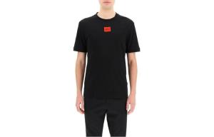 Футболка с логотипом HUGO BOSS, черный