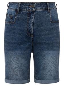 Джинсовые шорты Ulla Popken, цвет blue denim