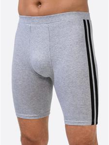 Брюки длиной до колена серого меланжа WITT WEIDEN