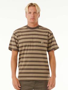 Футболка Rip Curl, цвет braun/beige