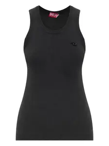 Ребристая майка с логотипом T-Anky DIESEL, черный