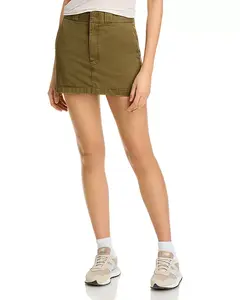 Юбка Олли Re/Done, зеленый