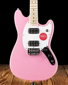 Squier Sonic Mustang HH - Флэш Пинк