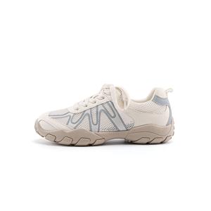 JOSINY Повседневные туфли женские бежево-синего цвета